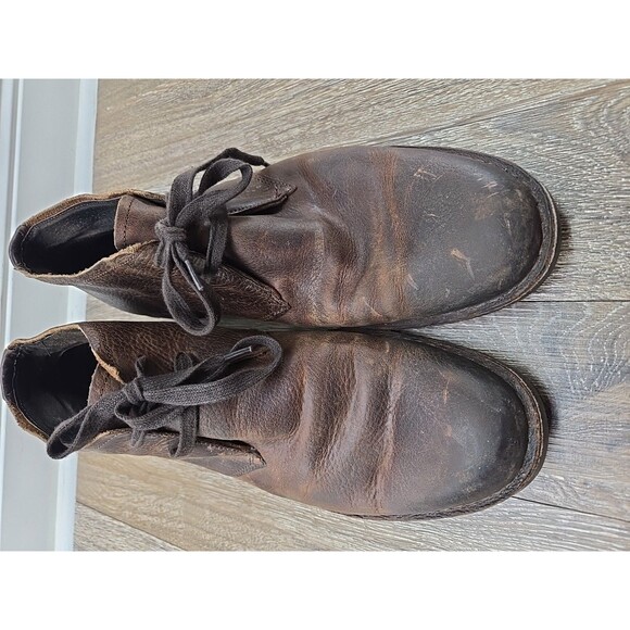 John Varvatos Hipster Chukka Boots Brown LEATHER Men\'s Size 11 M main image 14